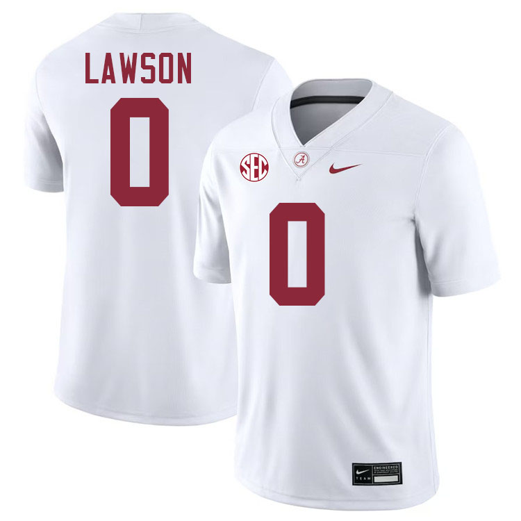 Deontae Lawson Alabama Jersey,University Of Alabama Crimson Tide Football Jersey,Uniforms-White